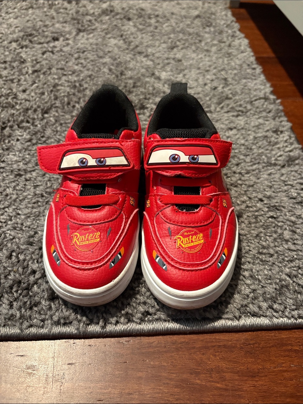 Disney Lightning McQueen Red Kids Sneakers